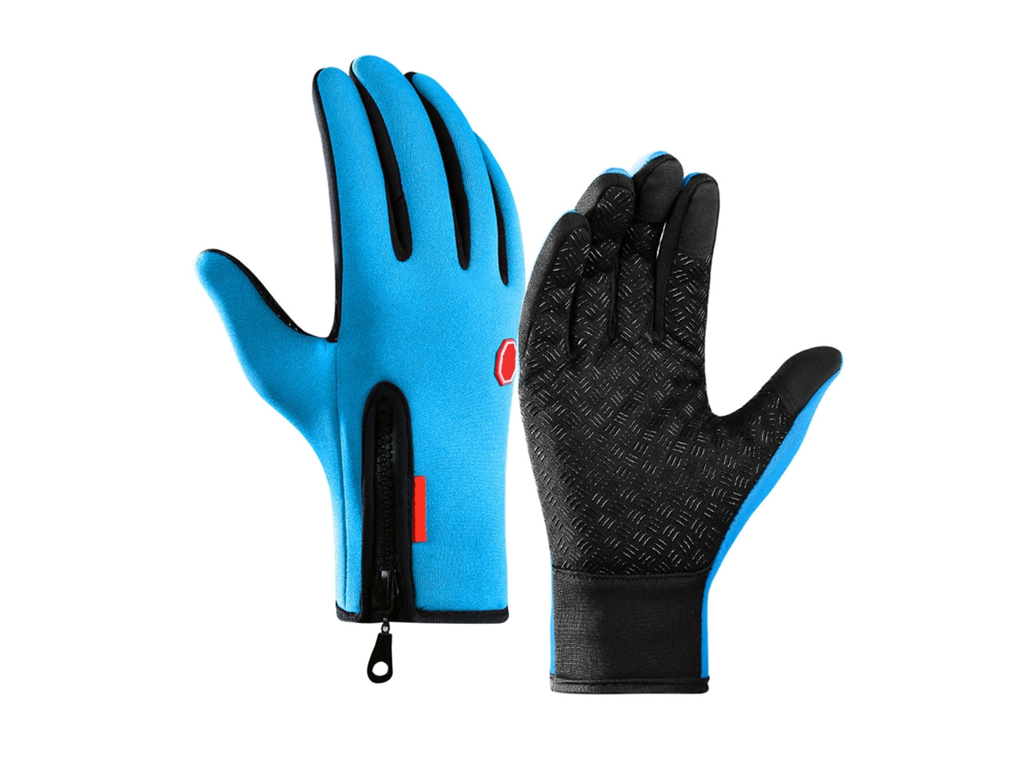 Luvas de Ciclismo Mali com Touchscreen e Pelúcia | S/MARCA