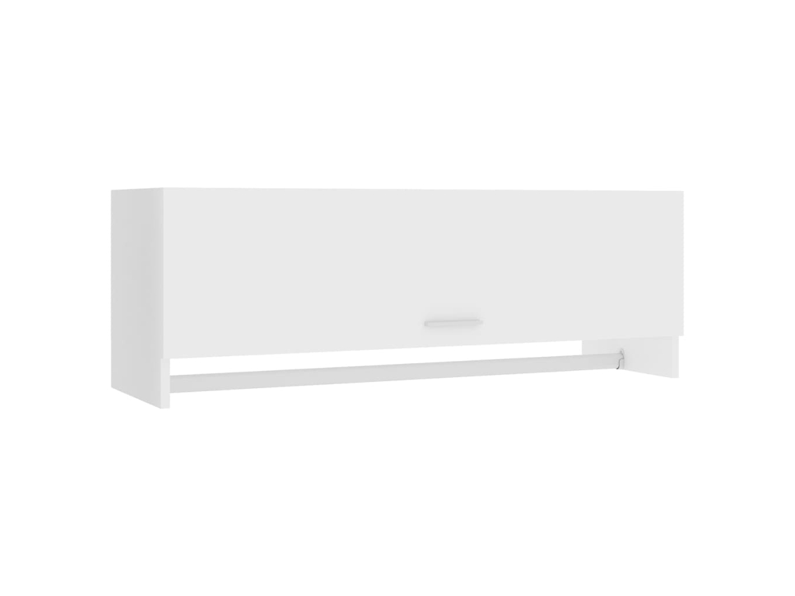Conjunto 1 Wardrobe, Wardrobes Vidaxl Branco Madeira Processada (100 X 32.5 X 35 Cm)