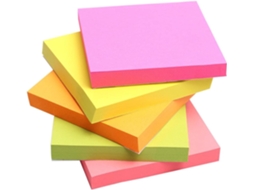 Coussinets De Poteau Carrés 3x3 Em Papel Reciclado, Autocolantes Fáceis De Colar, 12 Blocos De 100 Folhas