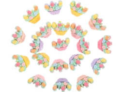 Conjunto Amosfun com 20 Tachinhas de Metal Compactas em Formato de Flor, Duráveis e Decorativas, para Fixar Fotos de Viagem e
