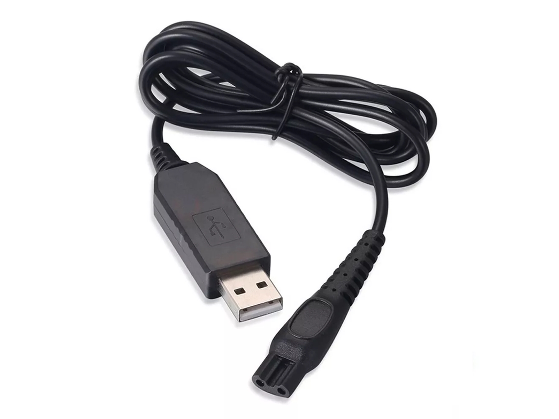 Cabo De Carregamento Usb Para Philips Shaver Srie 5000 ? Preto ? Orysin