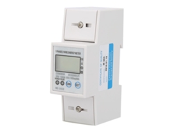 Laxiscreed Medidor De Energia Lcd Monofásico 2p Para Bastidor Din, Controle De Consumo De Energia
