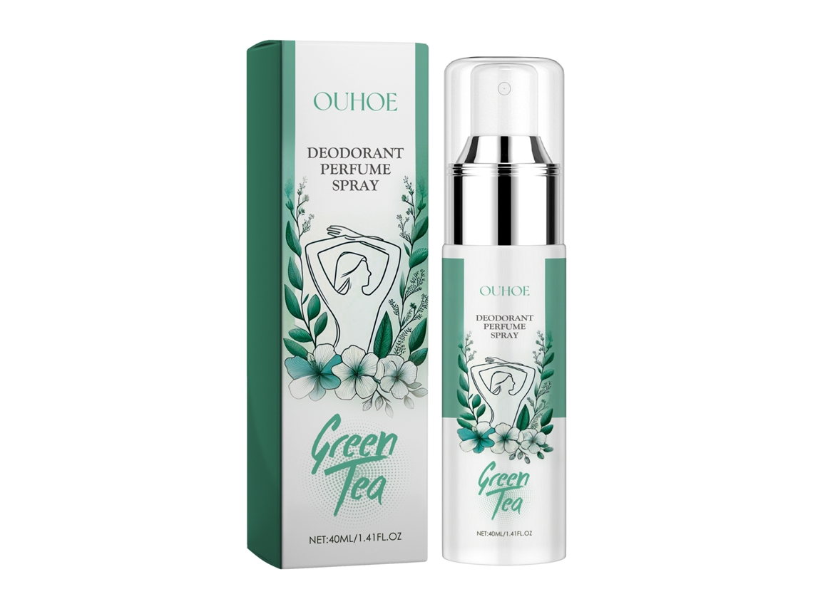 Spray Desodorante Antitranspirante Chá Verde Ouhoe