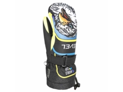 LEVEL Luvas Junior Preto 5-6 Years Rapaz