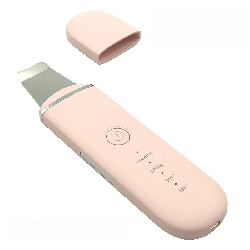 (rosa) Escova de limpeza facial portátil para uso doméstico, ideal para cuidados com a pele e beleza