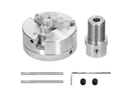 Mandril Para Torneiras De 3/4" Fauces Manual Auto-centrado Com Parafusos De Montagem Para Furação, Lixamento E Torneamento