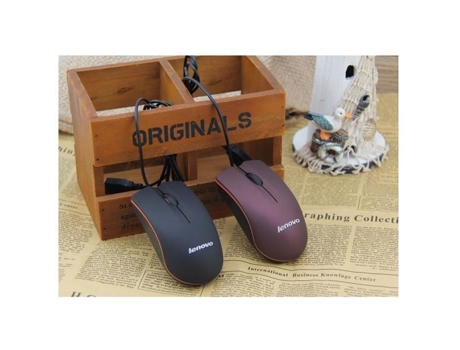 Lenovo M20 Mouse Com Fio Usb 2.0 Mouse Óptico Para Jogos Profissional Mouse Para Computador Pc Happyhomy