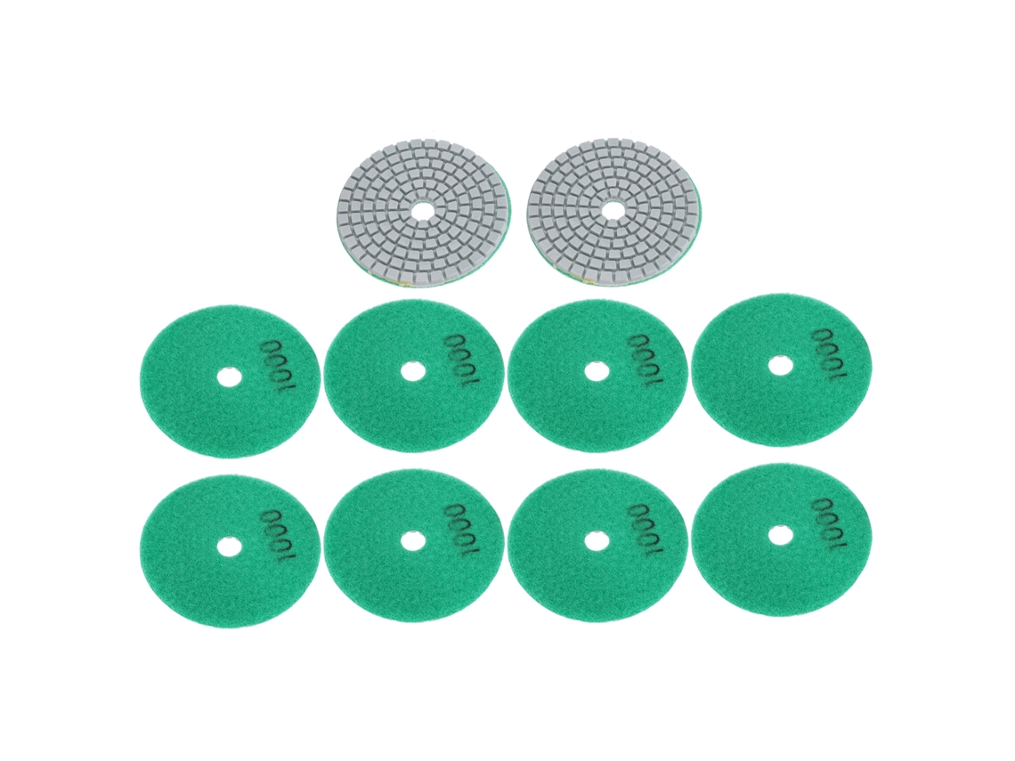 Conjunto de 14 grips para lixadeira, 3 formatos BRILVIBERA