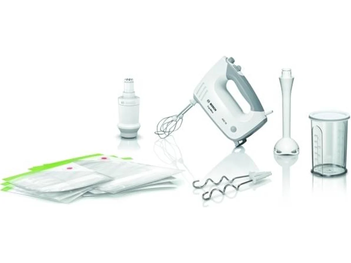 Batedeira + Acessórios BOSCH MFQ364V0 Ergomixx (450 W - Branco)