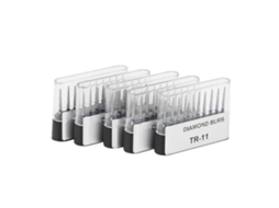 Conjunto de 50 brocas diamantadas de alta velocidade FG 1,6 mm para dentistas.