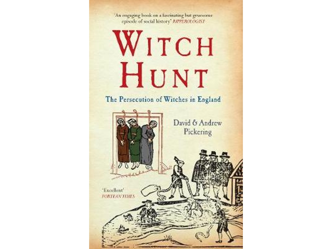Livro Witch Hunt de David Pickering e Andrew Pickering (Inglês)