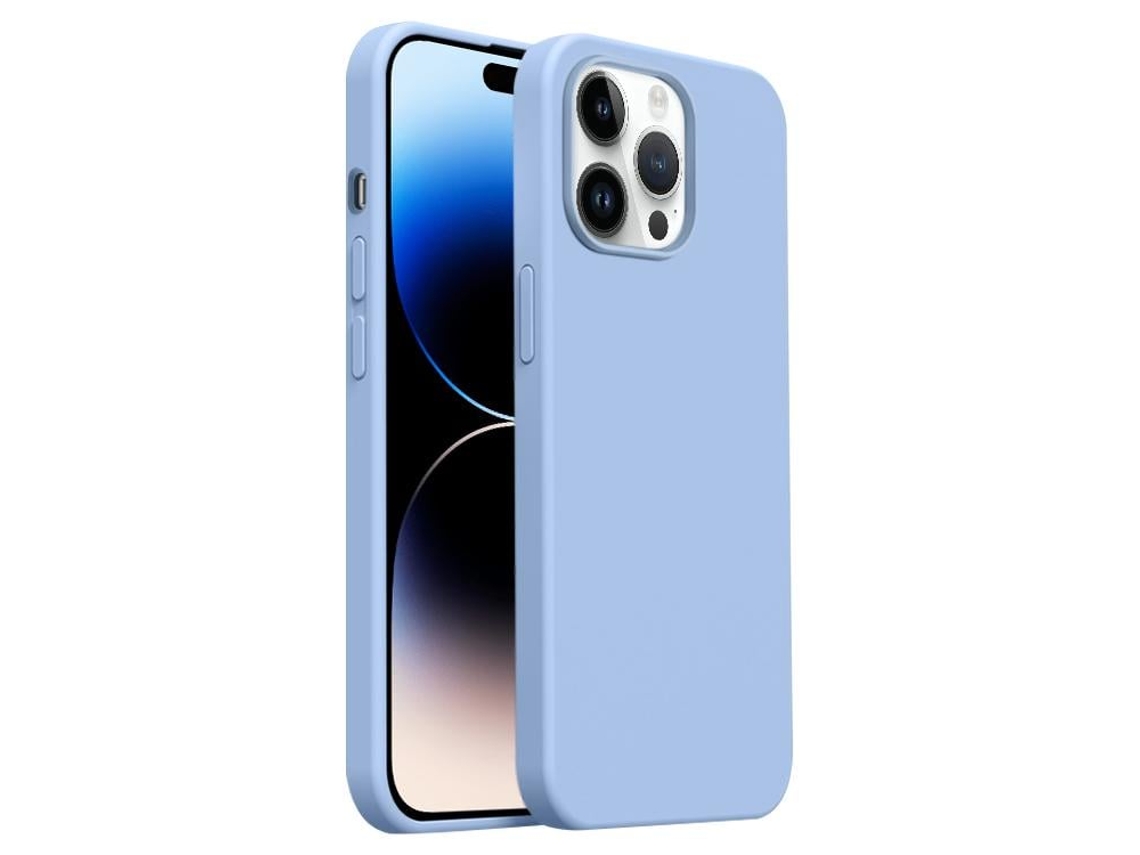 Capa De Silicone Líquido Ultra Fina Para Iphone 14 Pro Max - Cobertura Total - Magsafe