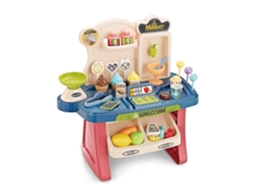 Brinquedo De Mesa Infantil Simulando Um Supermercado Ideal Para Brincar De Casinha Presente De Aniversário Ou Natal 1 Unidade Hengjian