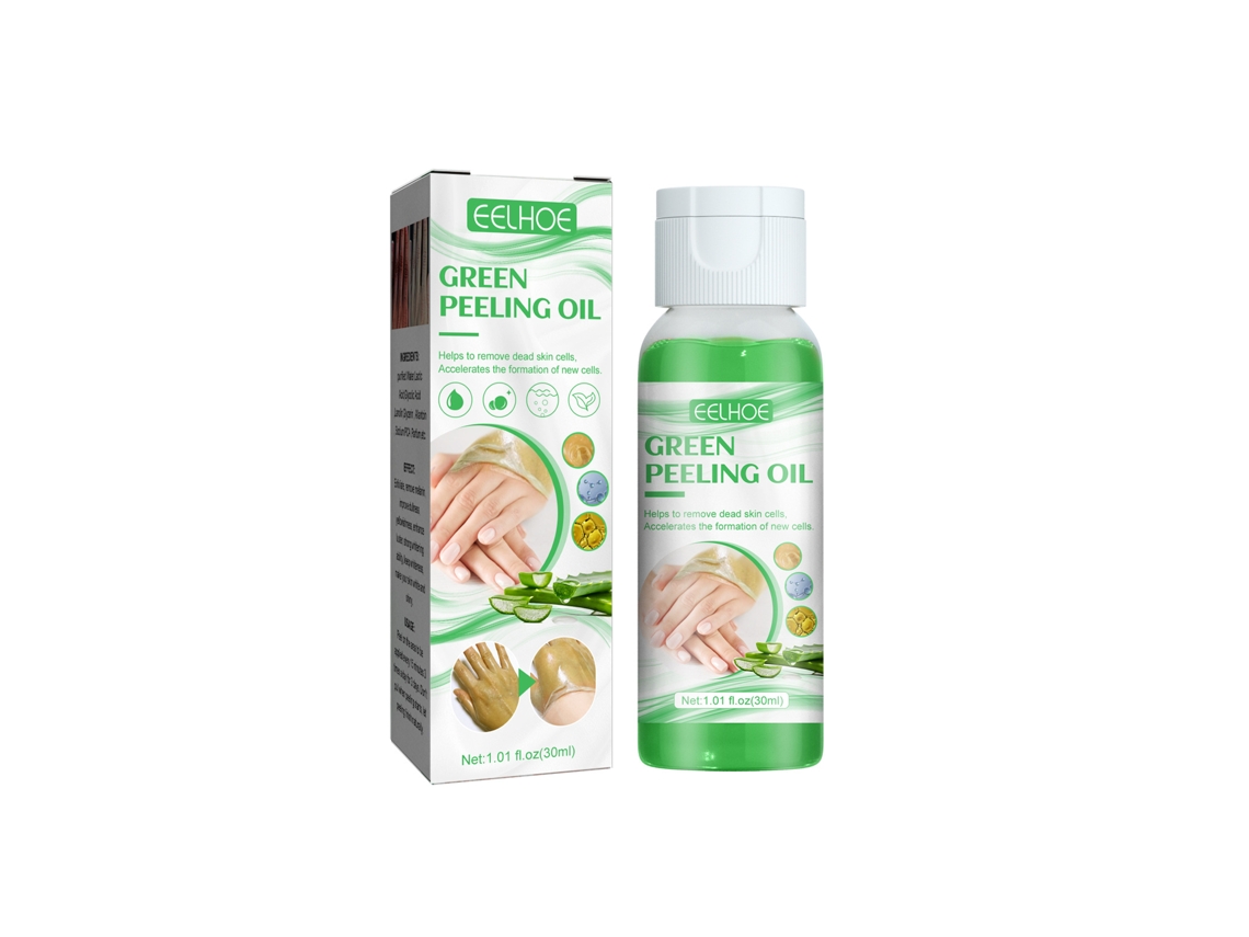 Óleo Exfoliante Limpeza Profunda Pele Verde