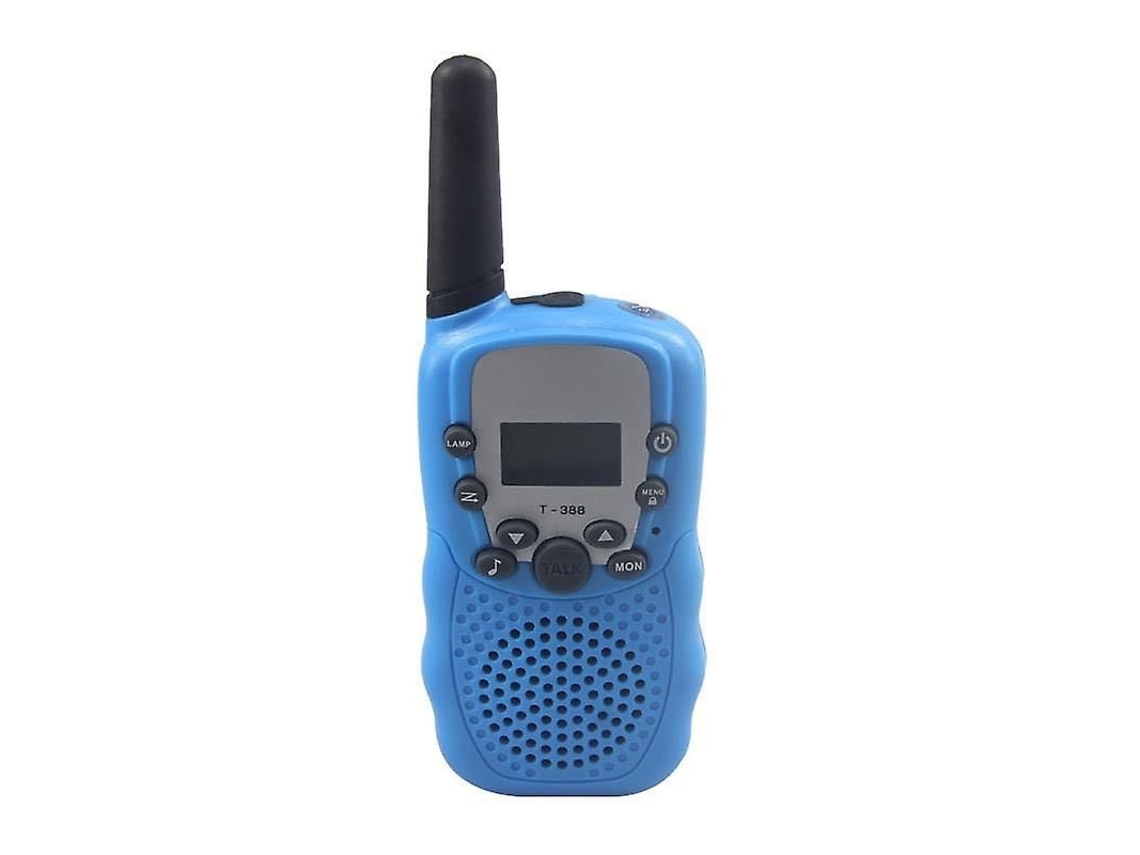 Par de Walkie talkies infantis com alcance de 3 km e tela LCD AQUAFORGE