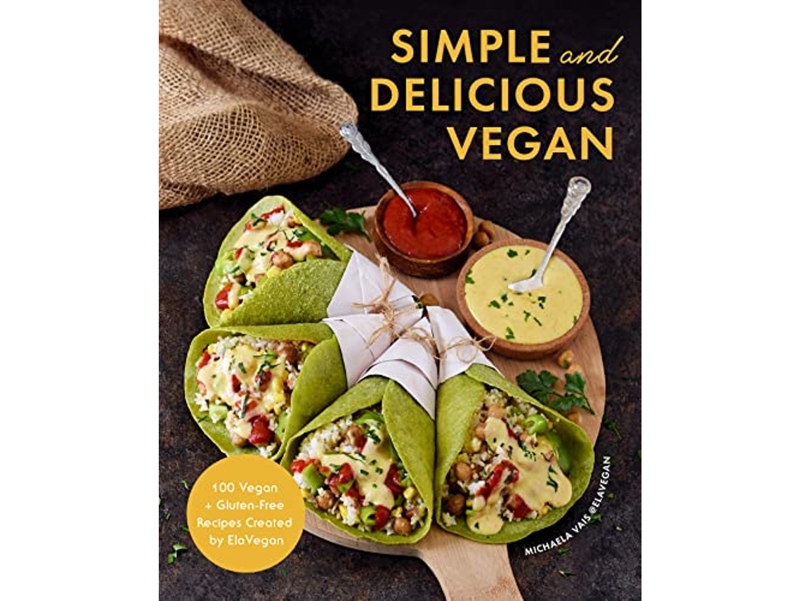Livro Simple and Delicious Vegan de Michaela Vais (Inglês - Capa Dura)