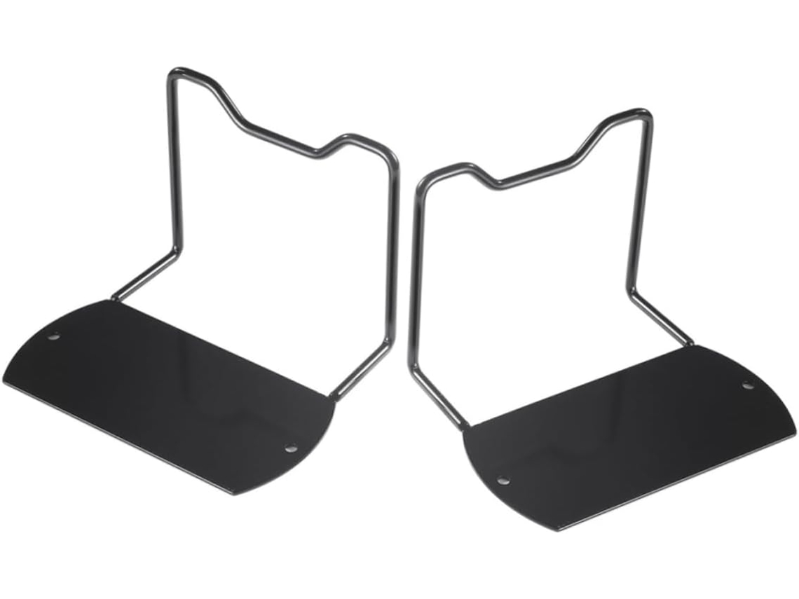 Conjunto de 2 clipes antiderrapantes para colchão, suporte ajustável em ferro para camas de madeira e metal.