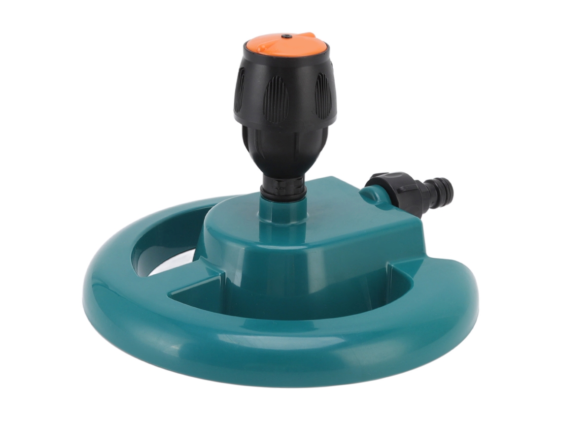 Aspersor Rotativo 360° Para Jardim Com Base Abs Durável Gramado