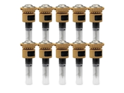 Pacote 10 - Bocal rotador RAIN BIRD R-VAN18. Arco fixo de 360° Bicos giratórios ajustáveis permitem ajuste rápido do arco e do raio de ação.