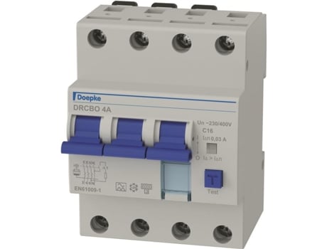 Combinação Fi/ls Drcbo4 C16/0.03/3n A Doepke (09945124)