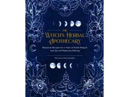 Livro witch's herbal apothecary de marysia miernowska (inglês)