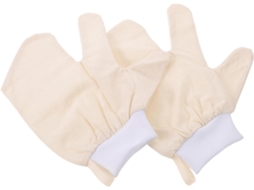 Conjunto de 2 esponjas de banho esfoliantes em seda crua para ducha, spa e massagem.