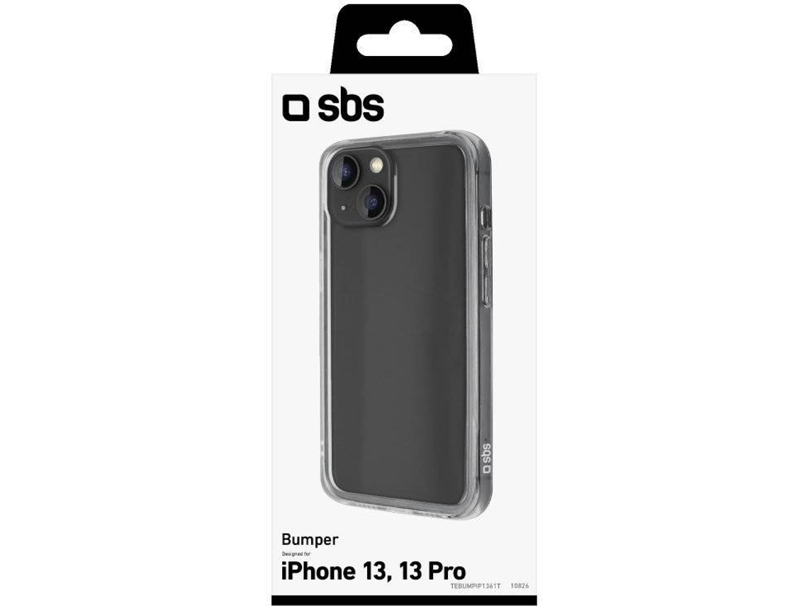 Bumper iPhone 13/13 Pro SBS Transparente Worten.pt