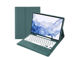 Capa de Teclado Bluetooth XIAOMOYU para Samsung Tab S9plus 12.4 com ecrã sensível e teclado destacável