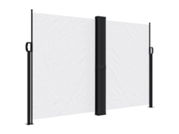 Retractable Side Awning, Retractable Side Awnings Vidaxl Branco Poliéster (160 X 600 Cm)