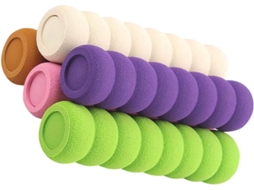 Conjunto De 5-protetores Maçaneta Macios Anticolisão Com Textura Espiral Para Segurança