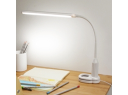 Lâmpada de Mesa Clip Led 24 Luzes Proteção para Olhos Ajustável Usb 5w Dimmable Branco | S/MARCA