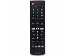 Comando À Distância Para Tv Lcd Compatível Com Lg, Akb75375604, Sem Configuração_zhd