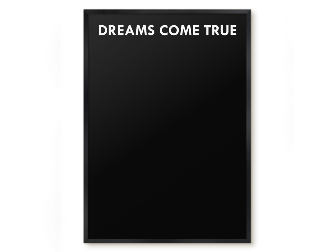 Magnetic Glass Board Dreams Come True For The Hall Espelharte (50x70 Cm)
