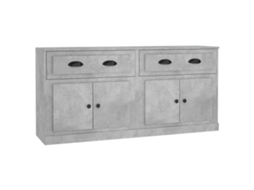 Sideboard, Sideboards Vidaxl Cinzeto Madeira Processada (n/a)