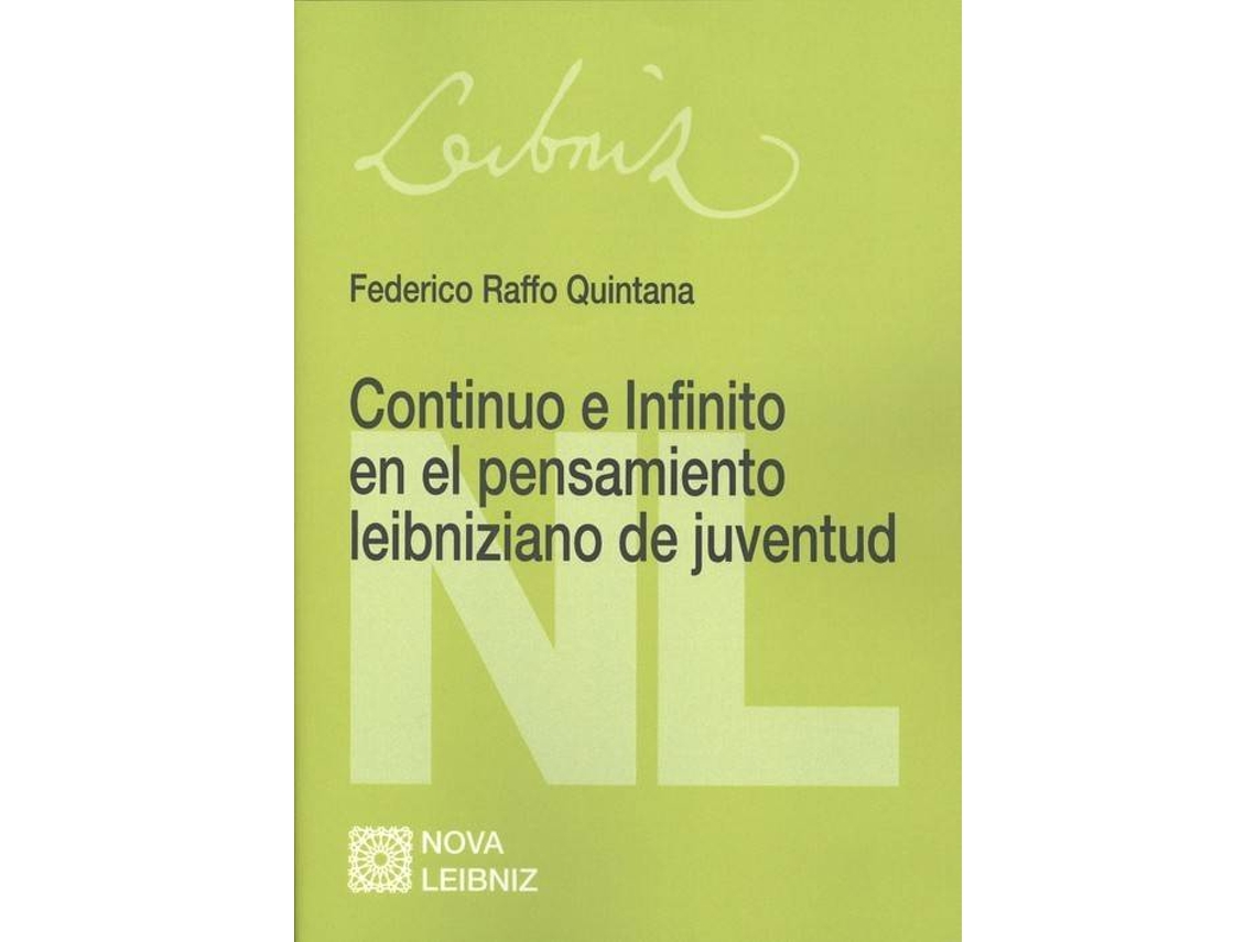Livro Continuo E Infinito Pensamiento Leibniziano De Juventud de Federico Raffo Quintana (Espanhol)