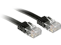 Cabo de Rede LINDY (RJ45 - 2 m - Preto)