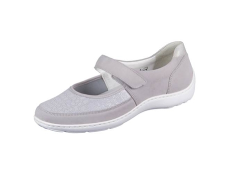 Sapatos de Mulher WALDLÄUFER Pele Cinzento (7.5 uk)