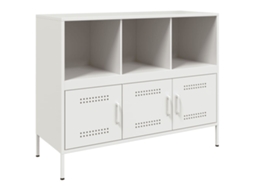 Sideboard, Sideboards Vidaxl Branco Aço (n/a)