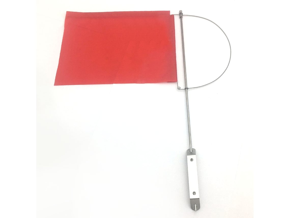 Paniço Vermelho Decorativo para Jardim S/MARCA
