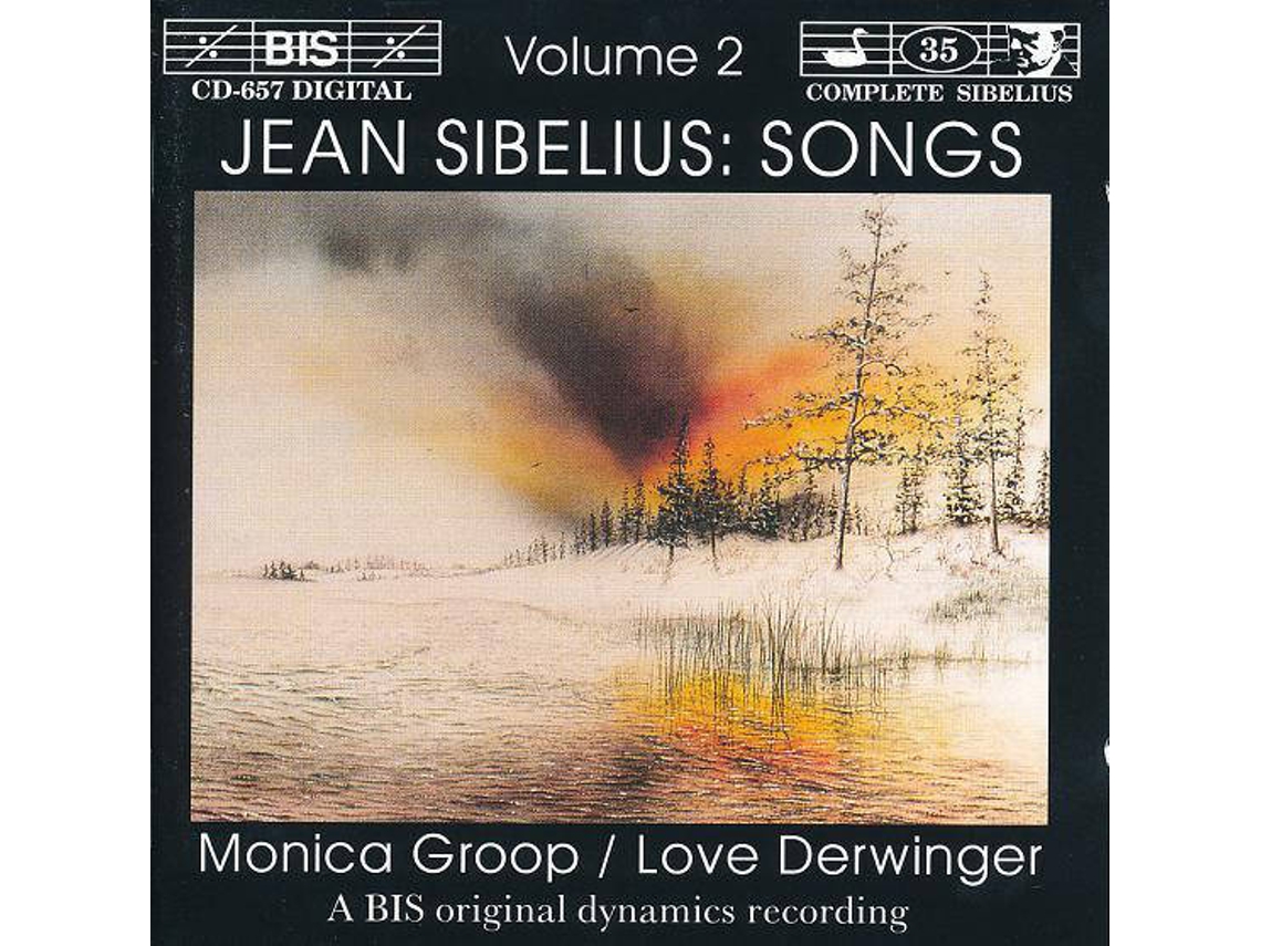 CD Sibelius-Songs By Monica Groop Vol 2
