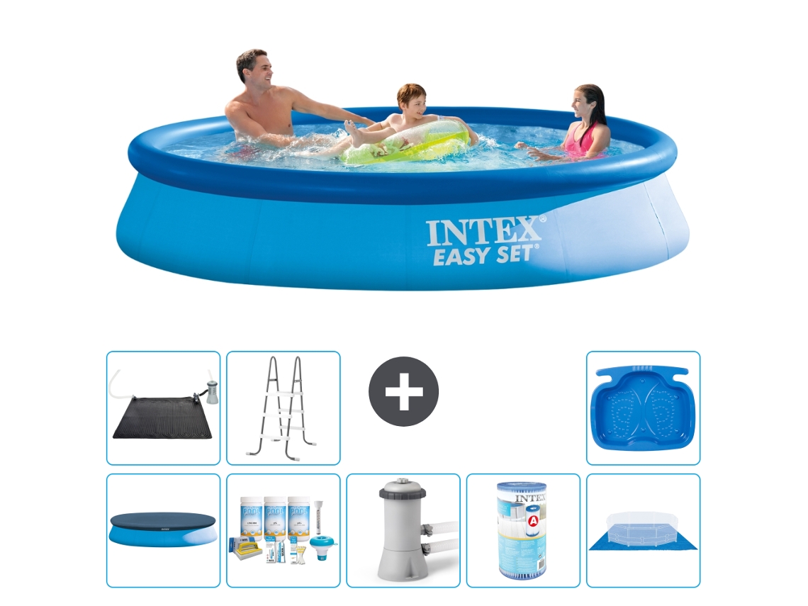 Intex Piscina Easy Set Redonda - 366x76 Cm - 9-peças S30617