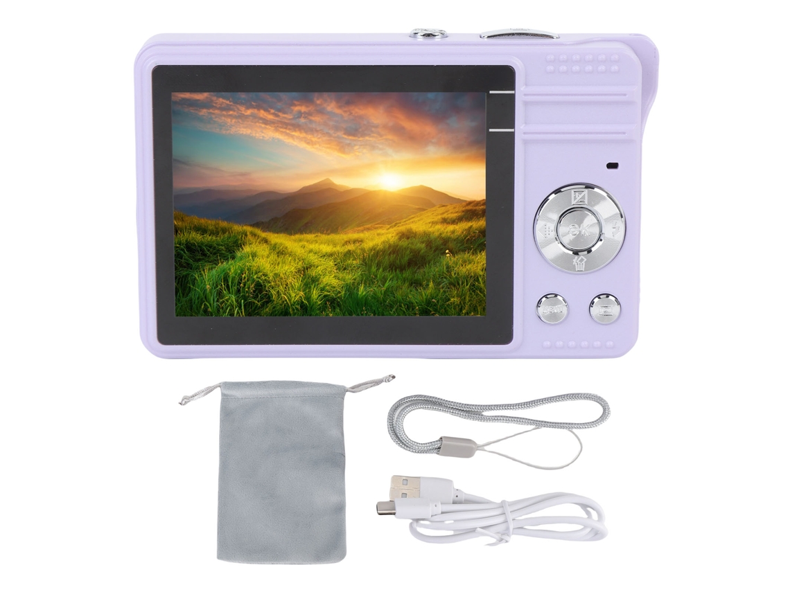 Câmara Digital 1080p 50mp Compacta Portátil Com Autoenfoque E Selfie, Câmara De Bolso Para Vídeo