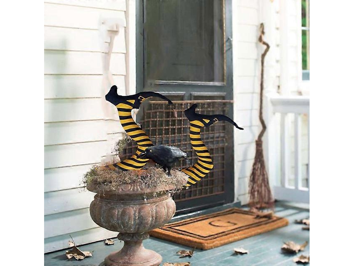 Decoração de Halloween: Tanque de Bruxa, Balde e Caverna para Jardim Externo