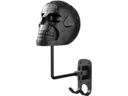 Suporte Para Capacete De Parede Em Metal Com Formato Caveira, Suporte Multifuncional De Alumínio Com Gancho Duplo Para