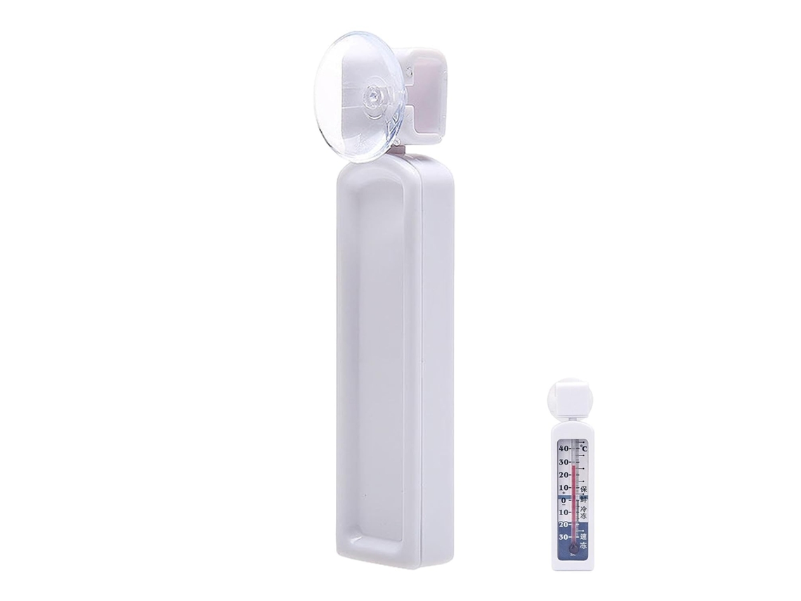 Lurelia Termómetro Para Frigorífico, Para Frigorífico E Congelador, Alta Precisão, Memória Máx./mín., Material Abs