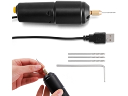 Furadeira Elétrica Manual - Manual, Portátil Recarregável, Usb, De