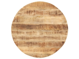 Tampo De Mesa Redondo Madeira Mangueira Maciã§a 15 16 Mm 50 Cm DKD HOME DECOR