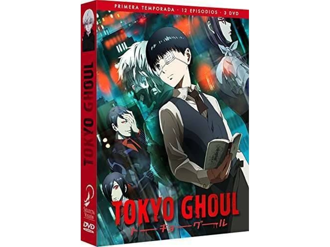 DVD Tokyo Ghoul Ep. 1 A 12 (Edição em Espanhol)