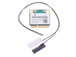 Placa Wi Fi Mini Pci E Ax210hmw Wifi 6e Dual Band 2.4g/5g Adaptador Sem Fio 802.11ax Bt 5.2 Com Antena Externa Para Windows Slowmoose