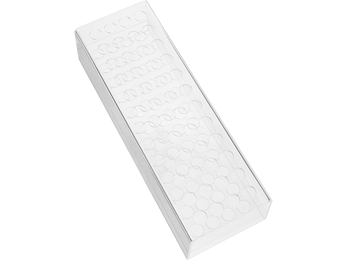 Porta canetas Stobaza com 48 Furos, em Plástico, Ideal para Mesa, Organizador e Exibição de Canetas, Design Co